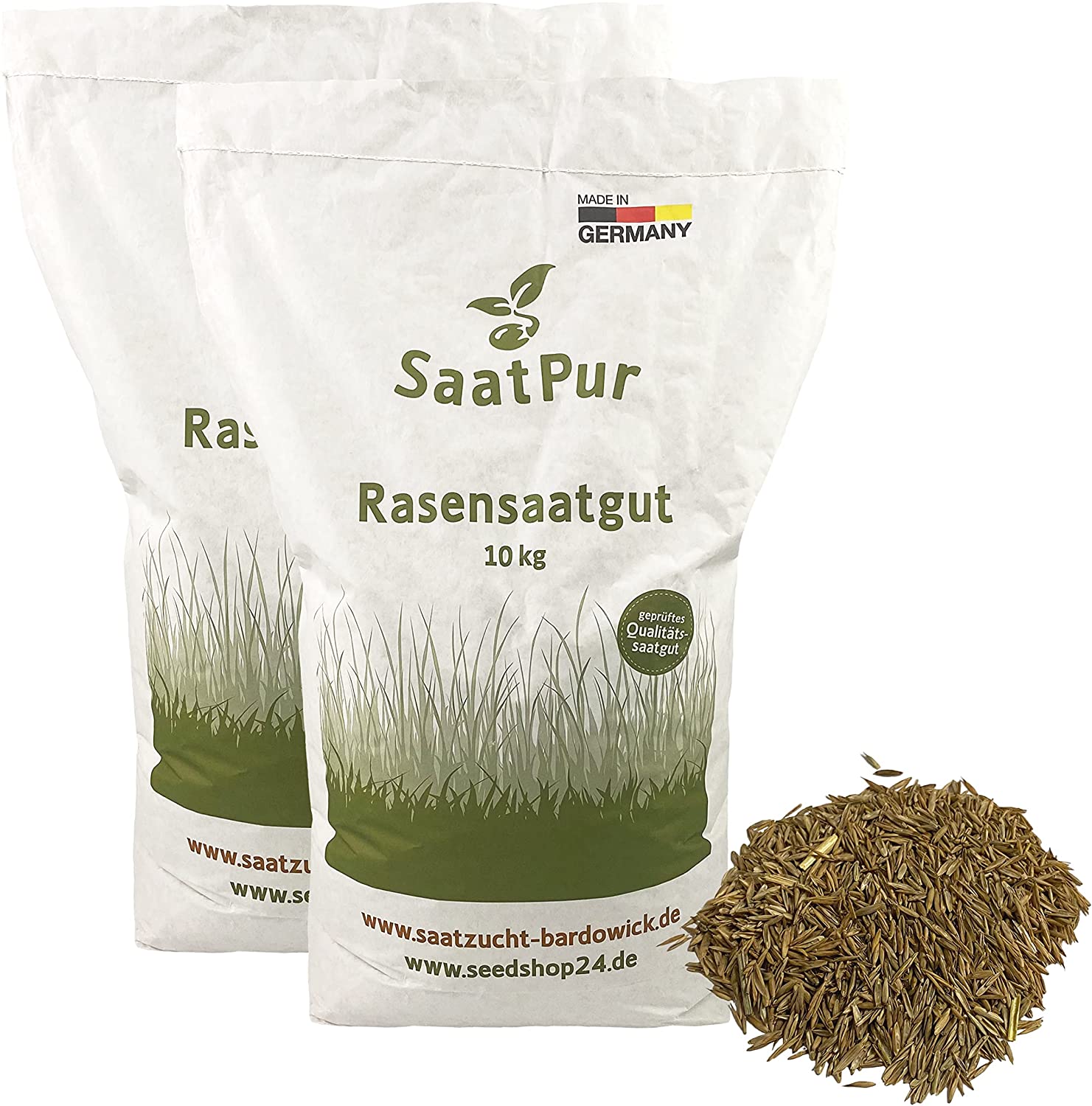 SaatPur® Rasensamen Sport- und Spielrasen 20kg