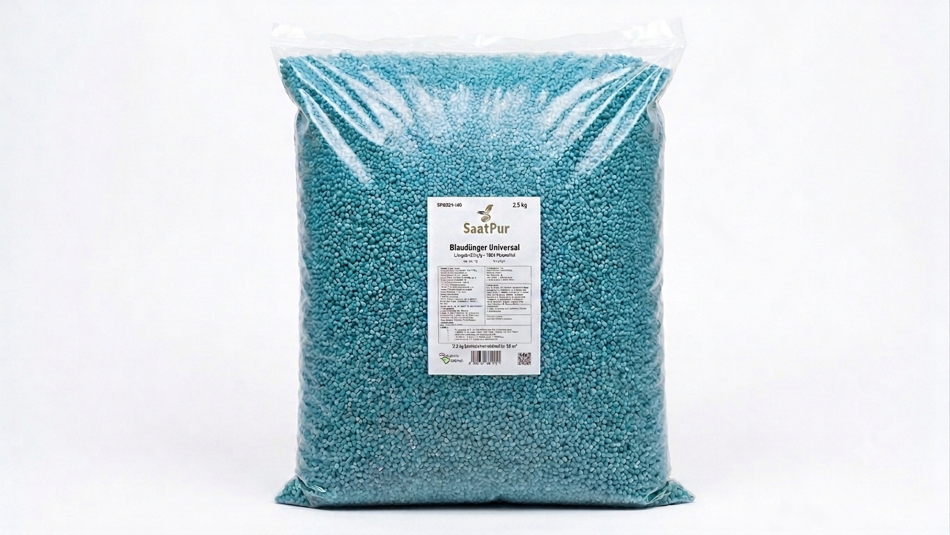 2,5 kg Blaudünger Universal Langzeitdünger NPK 8-8-8(+5,6) – ca. 50 m² Garten