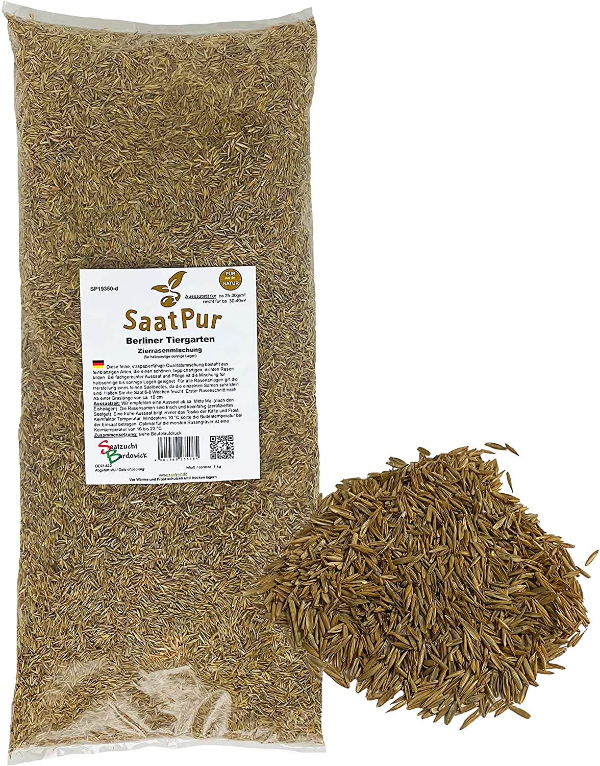 SaatPur® Rasensamen Berliner Tiergarten 1kg