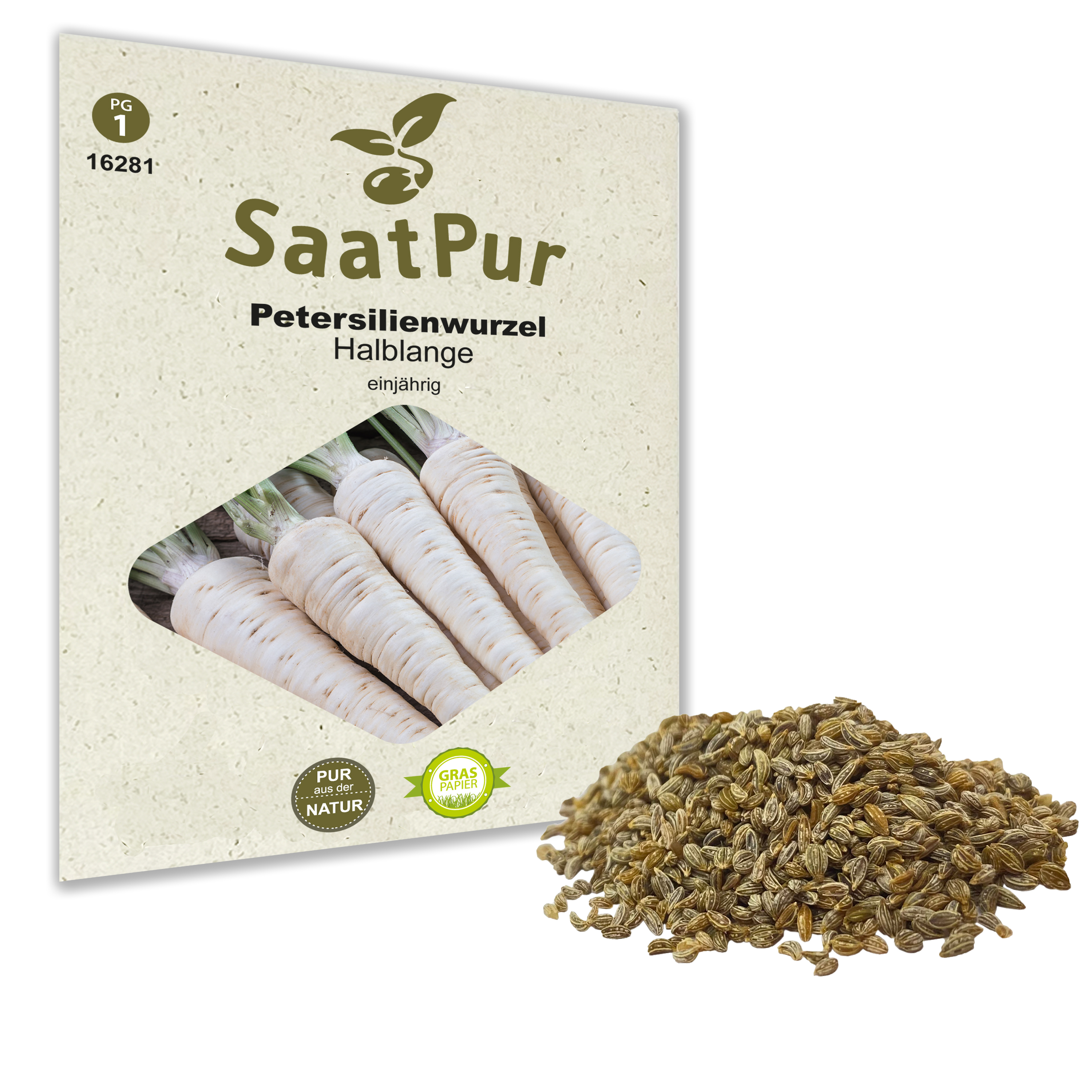 Petersilienwurzel Halblange - 1 g für ca. 300 Pflanzen