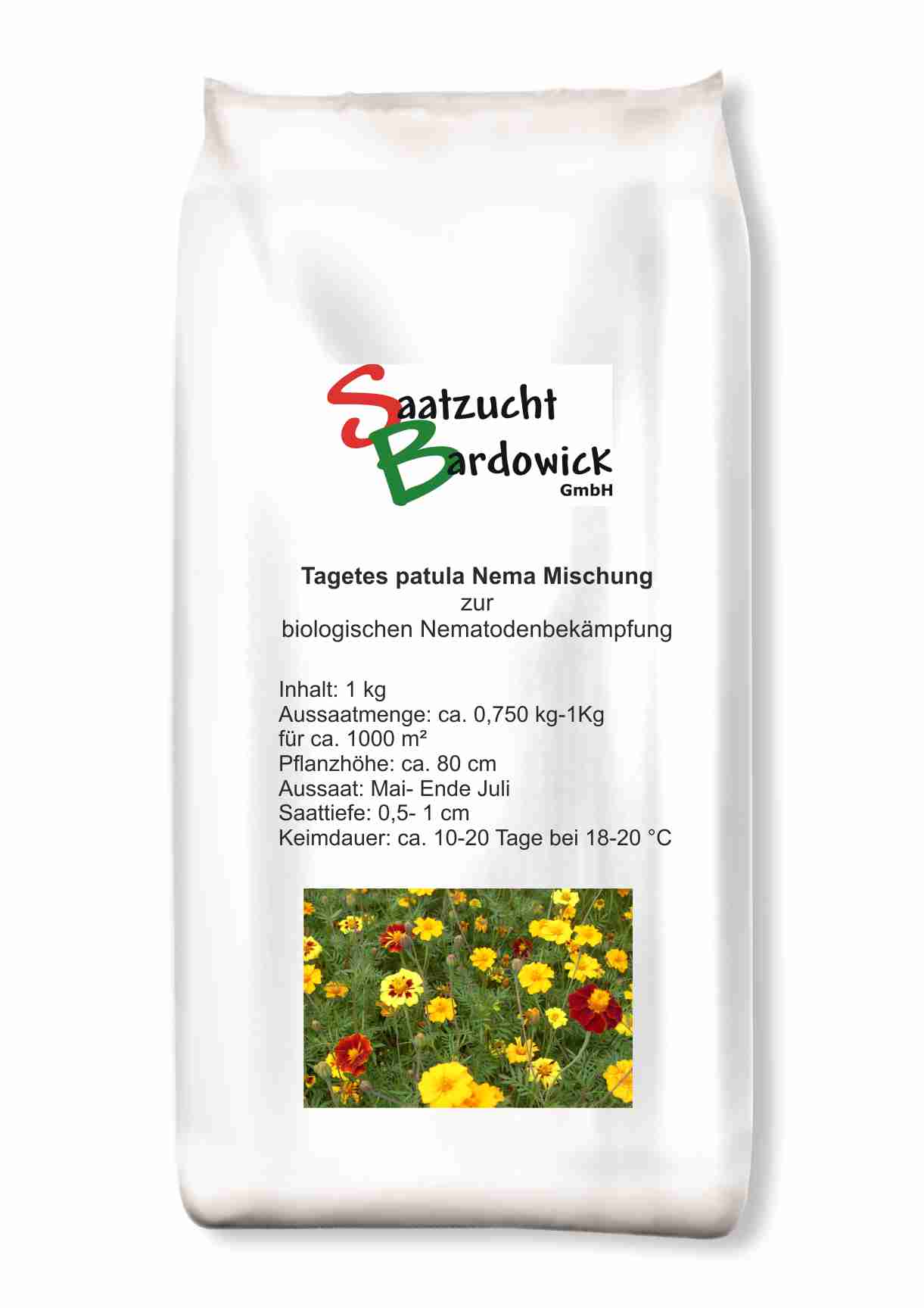 1 kg Tagetes patula Nema Mischung