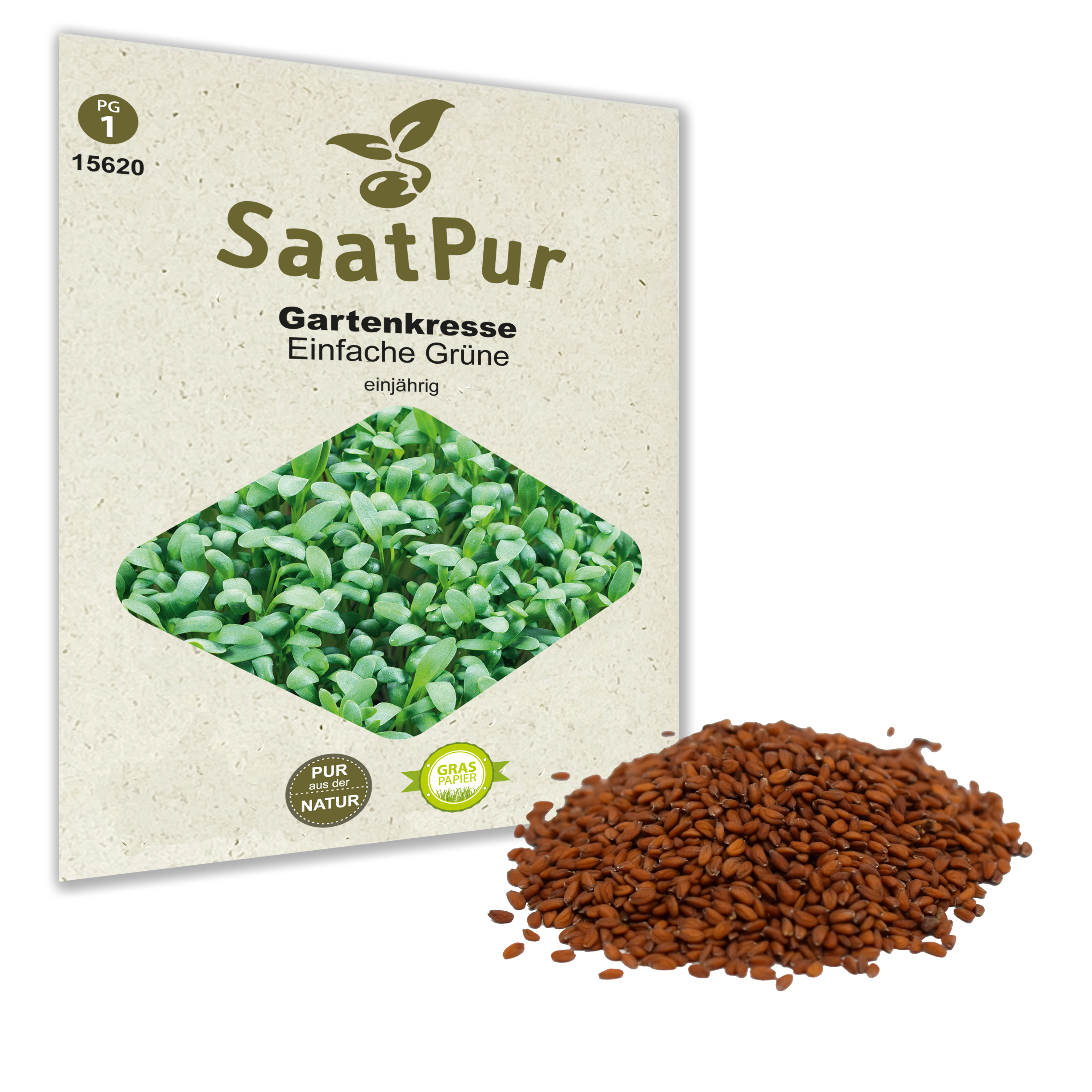 Gartenkresse einfache grüne 1 kg