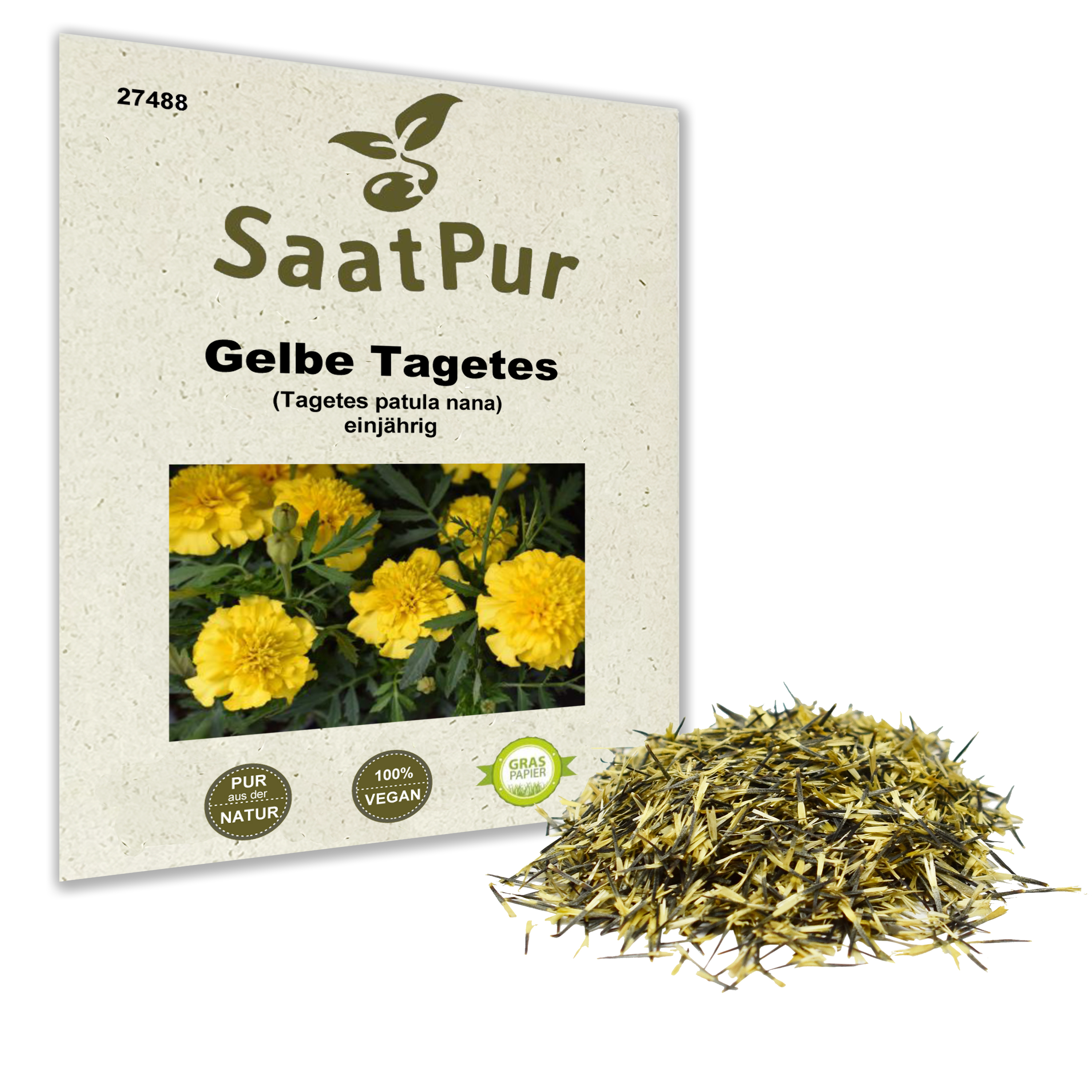 Gelbe Tagetes - Studentenblume