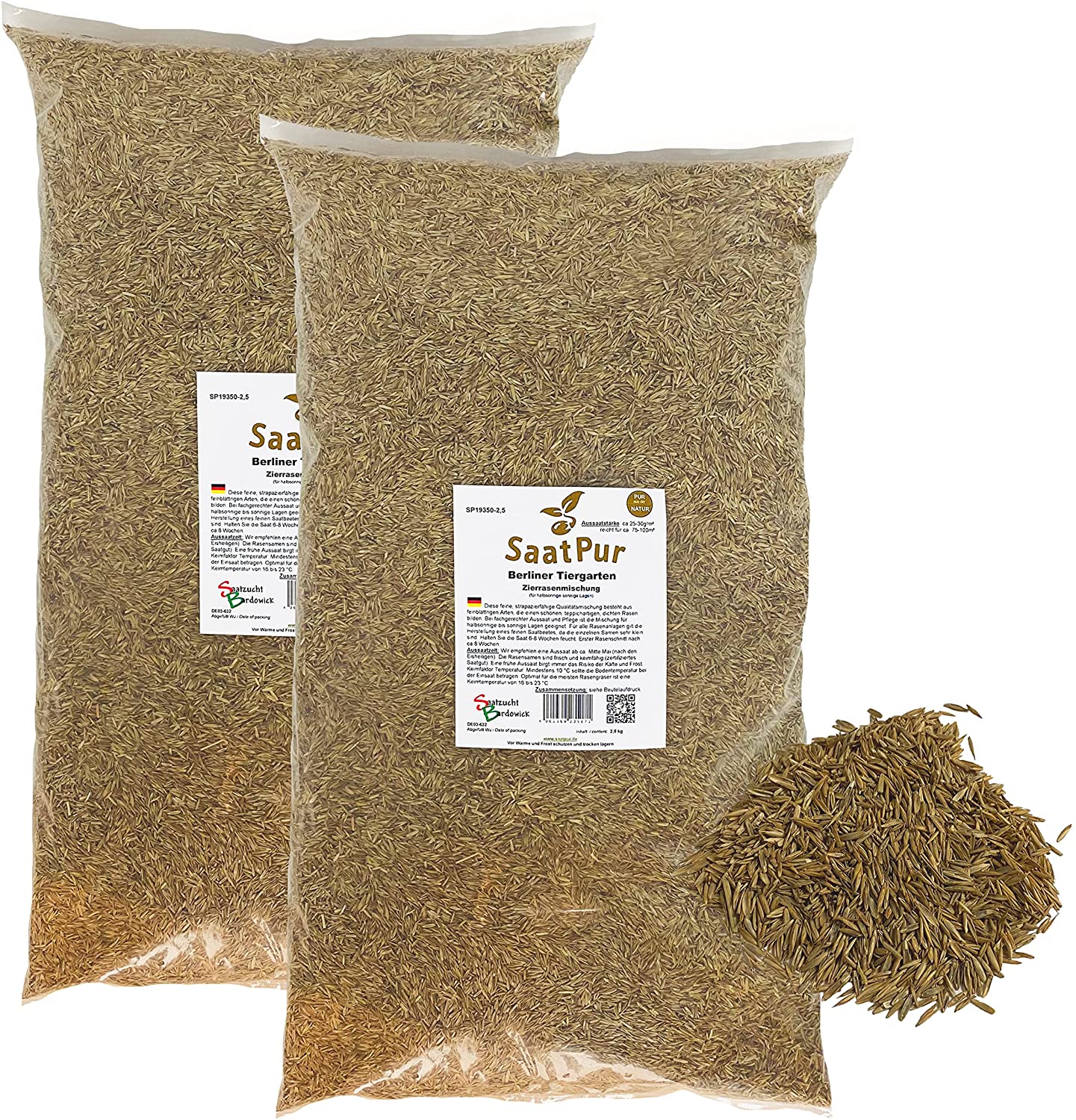 SaatPur® Rasensamen Berliner Tiergarten 5,0kg