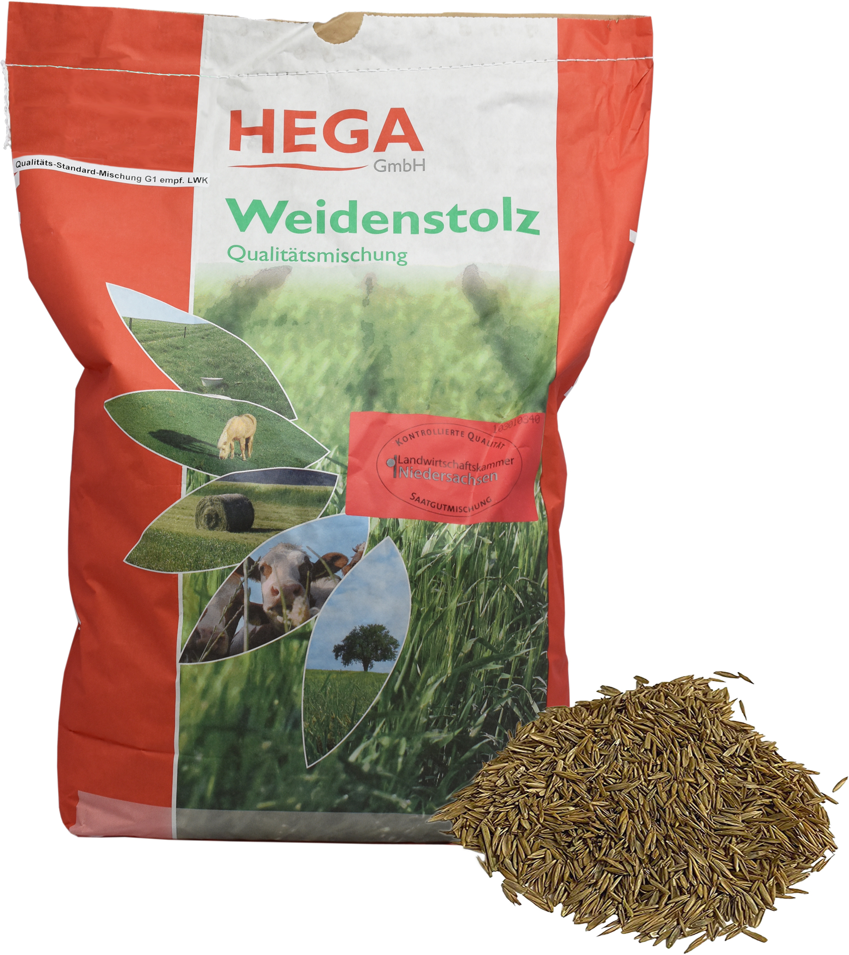 Dauerweide Stand GI QS-Mischung kleehaltige Schafsweide Gras Weidegras frische bis mäßig feuchte Sta