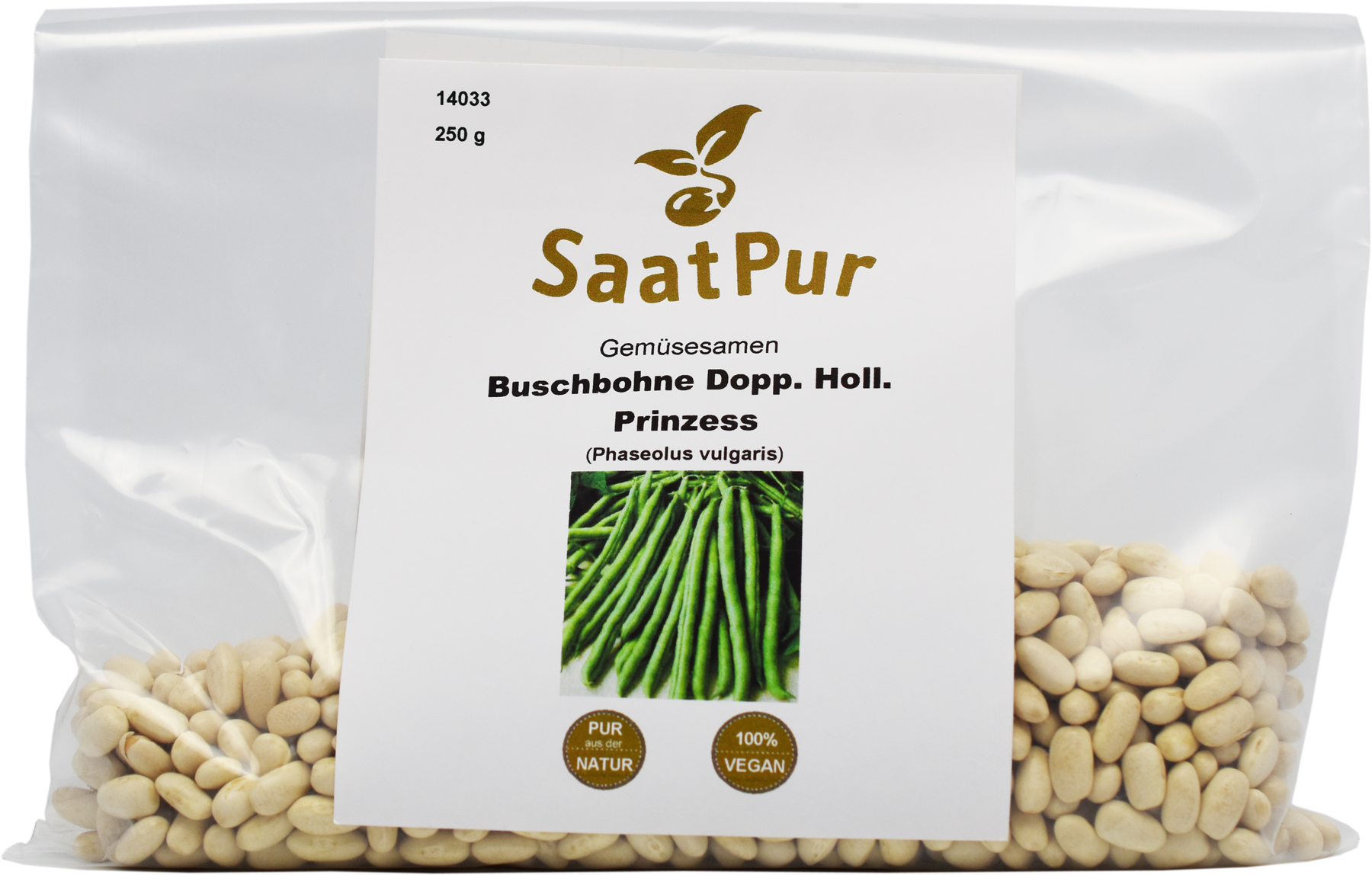 Buschbohne „Doppelte holländische Prinzess“, Phaseolus Vulgaris