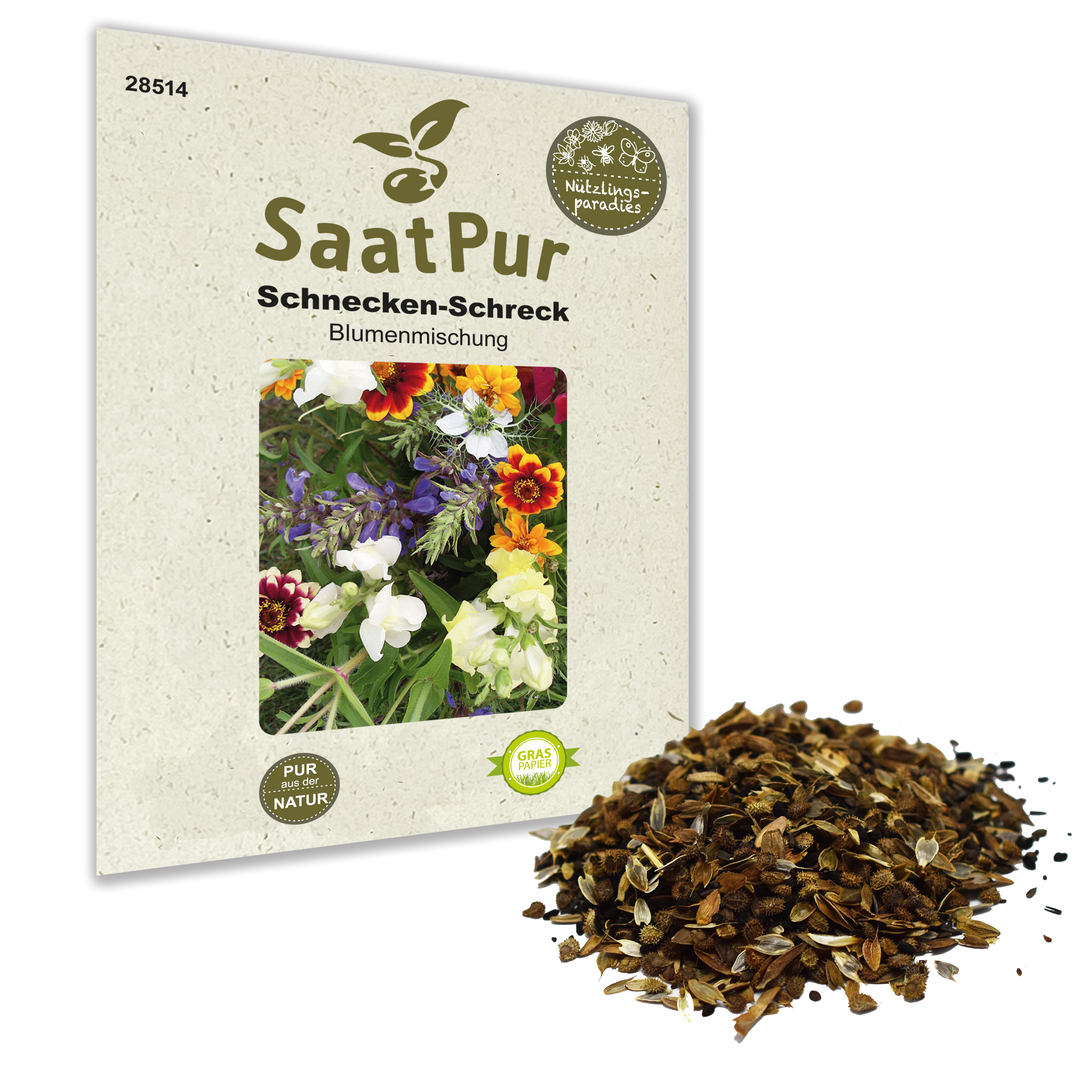 Blumenmischung Schnecken-Schreck