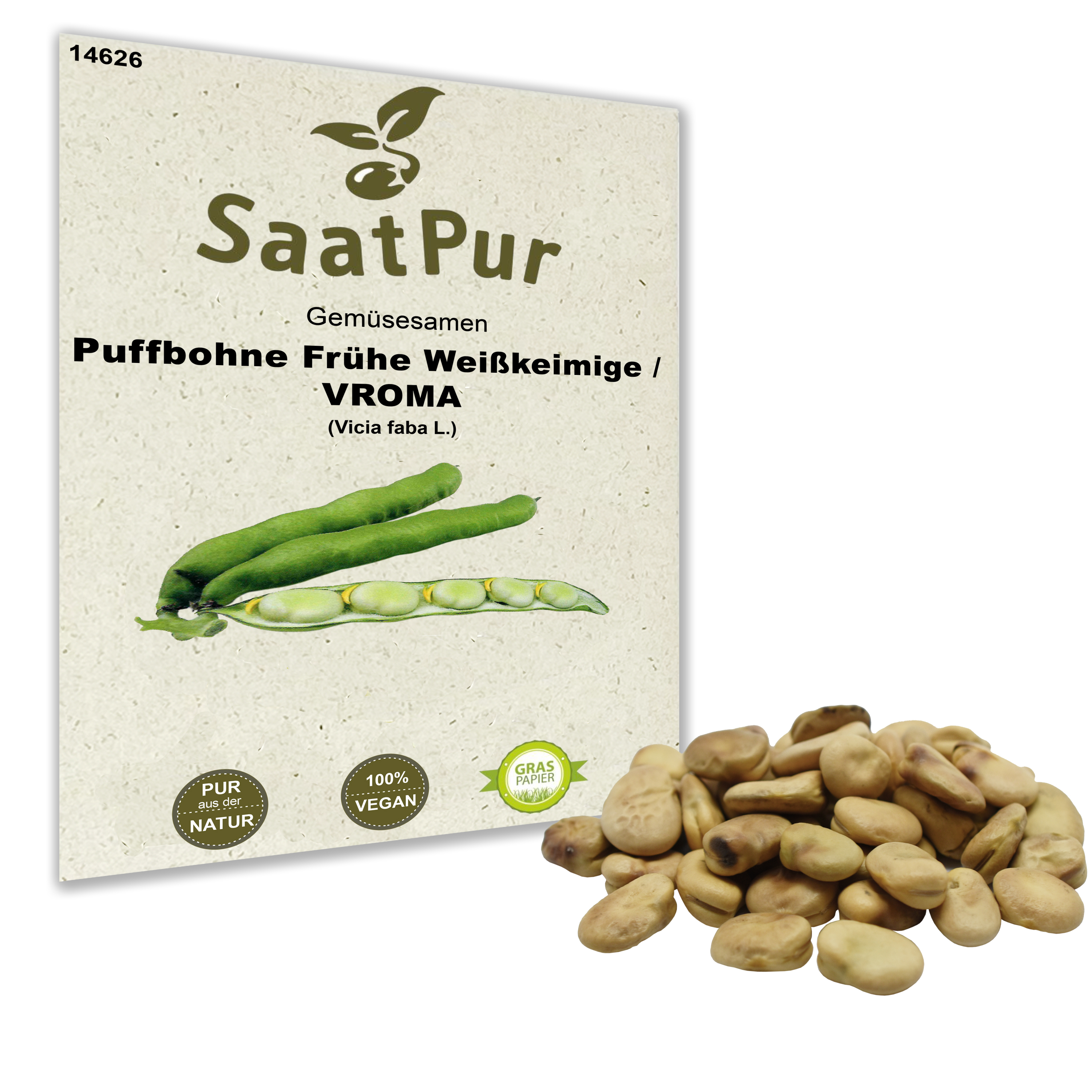 Puffbohne Frühe Weißkeimige/VROMA