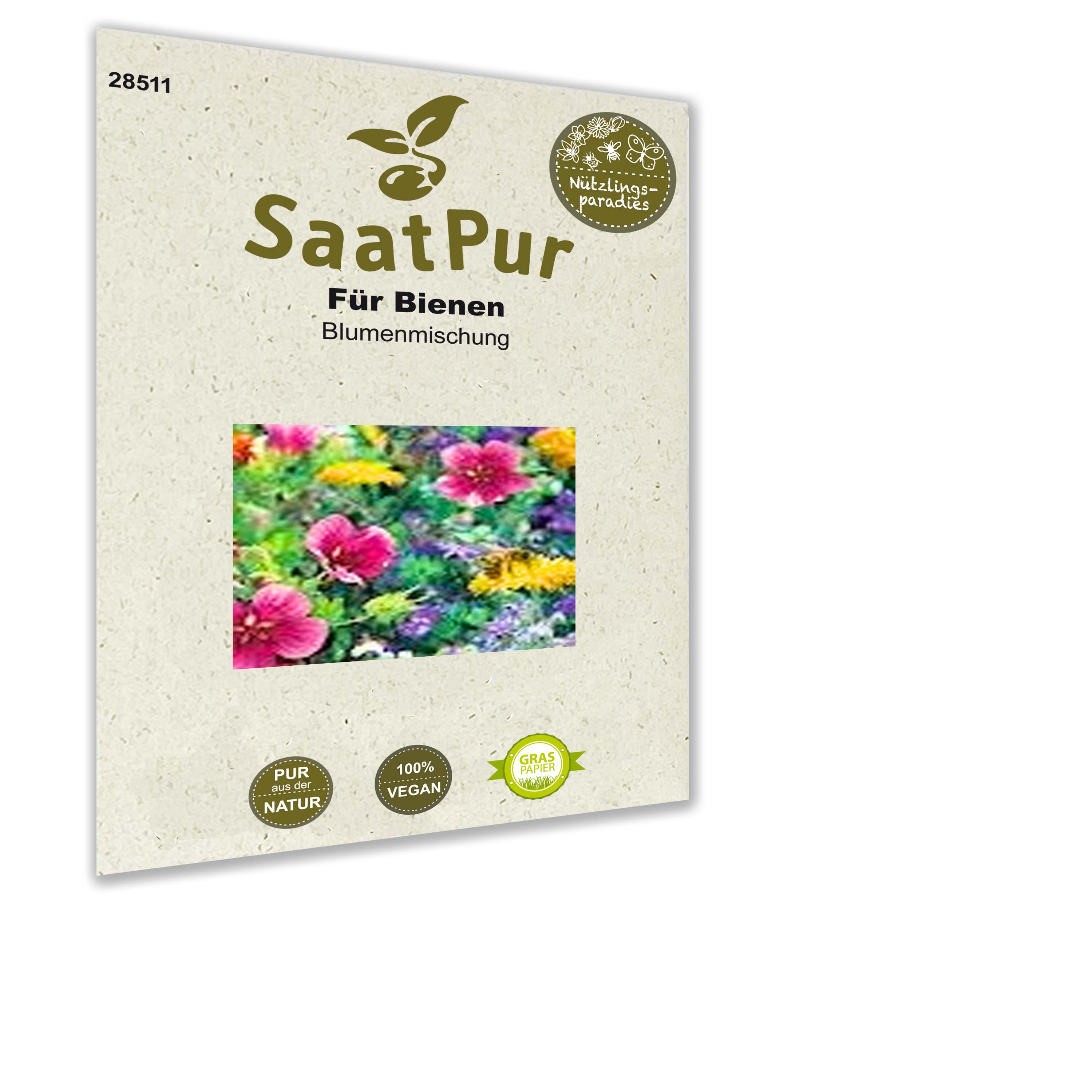 Blumenmischung für Bienen Bienenweide  Honigbienen Wildbienen