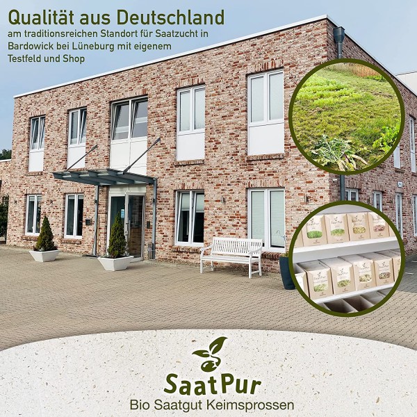 BIO Keimsprossen Radies Sango Mikrogrün Microgreen Keimsaat